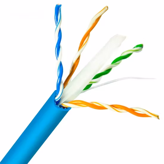 UTP CAT6A CAT6 Cat7 Controle de sinal Comunicação de dados Alto falante coaxial Fio Patch Cord LAN HDMI Cabo de rede de computador