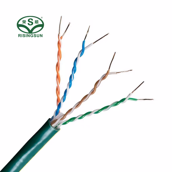Cabo de rede Gcabling 305m/Box UTP/FTP CAT6 CAT6A 4 pares de comunicação Cat 6 Cabo LAN Cabo